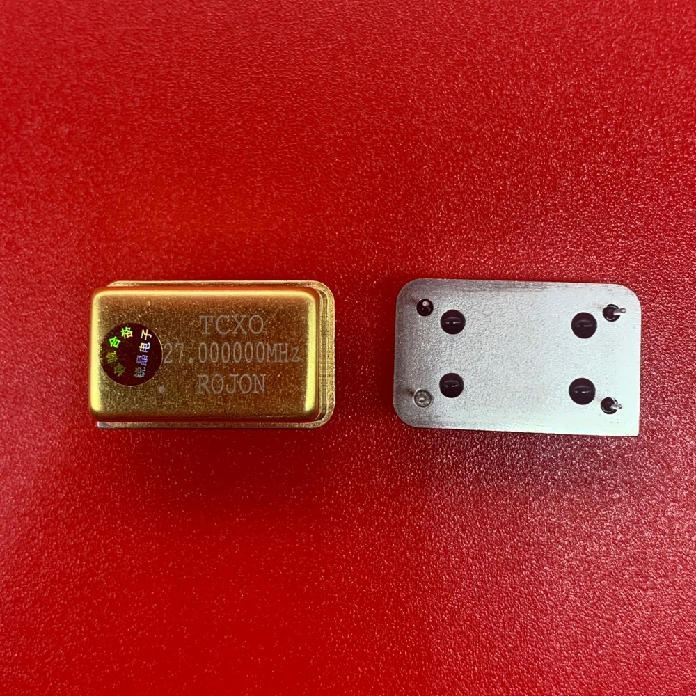 1PCS/ audio diy high precision TCXO 27.000MHz 0.1ppm gold plated version