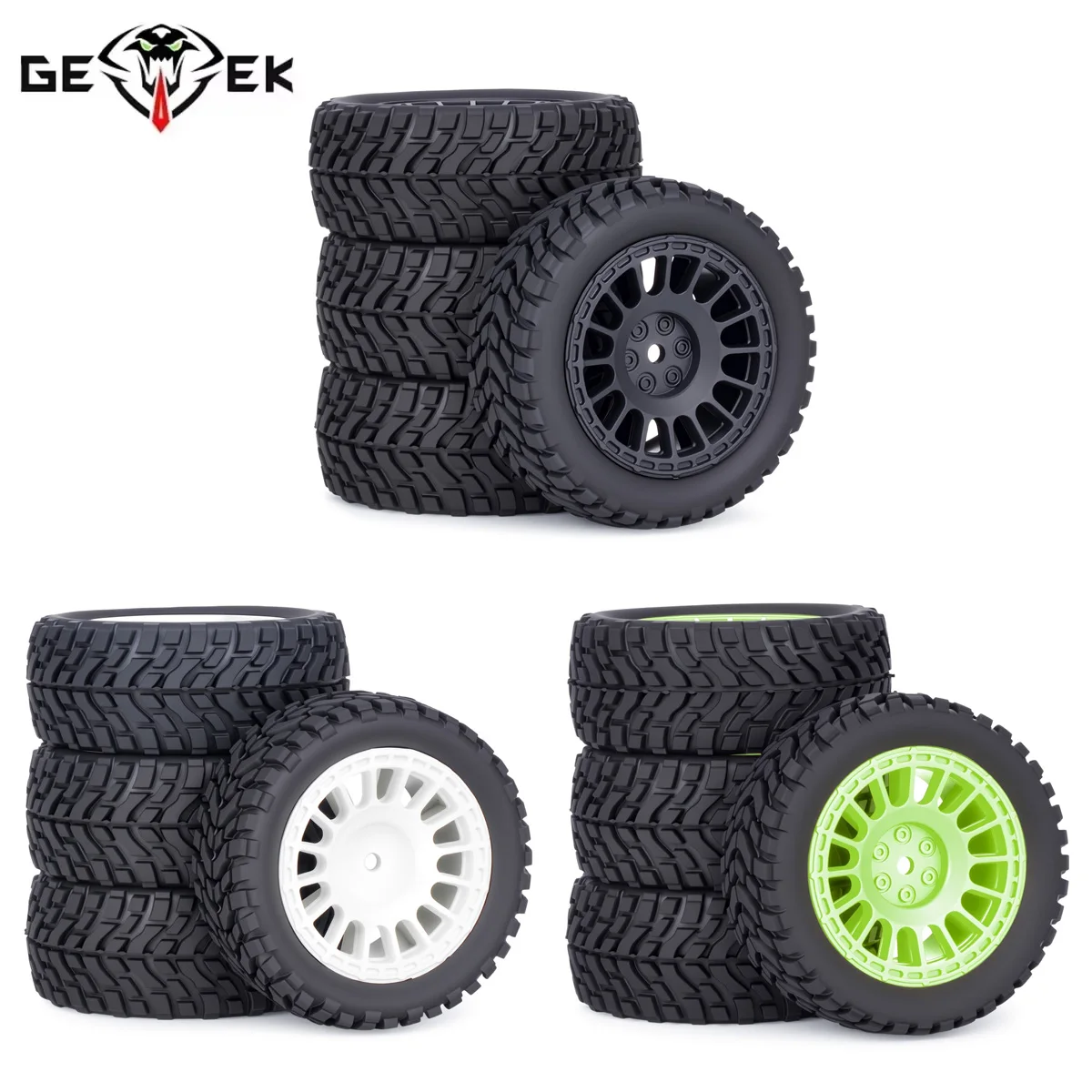 

4 шт. 1,9-дюймовые резиновые шины для внедорожных багги, колесо 75*31 мм для Wltoys 144001 1/12 1/14 1/10 SCX10 TRX4 Tamiya, детали для обновления радиоуправляемого автомобиля