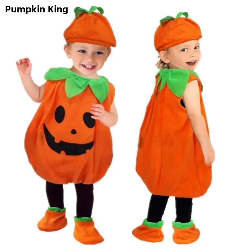 رائعتين الطفل اليقطين زي أداء الهالوين الملابس تأثيري القرد الطفل الزي الأطفال زي يانجمينجان العلامة التجارية #1