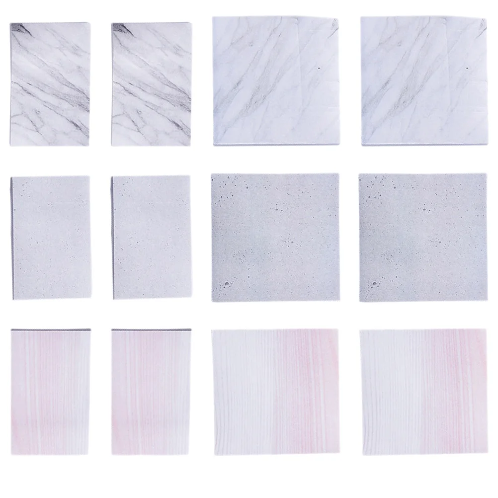 

Marble Texture Post Memo for Office Paper Adhesive Notepad Student