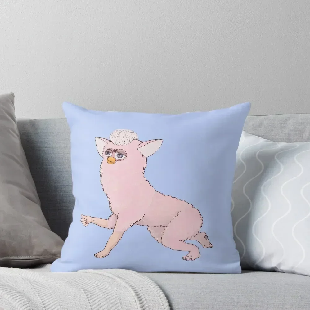 

Furby God Throw Throw Pillow Christmas Pillow Covers Cusions Cover Cushions For Sofa pillow