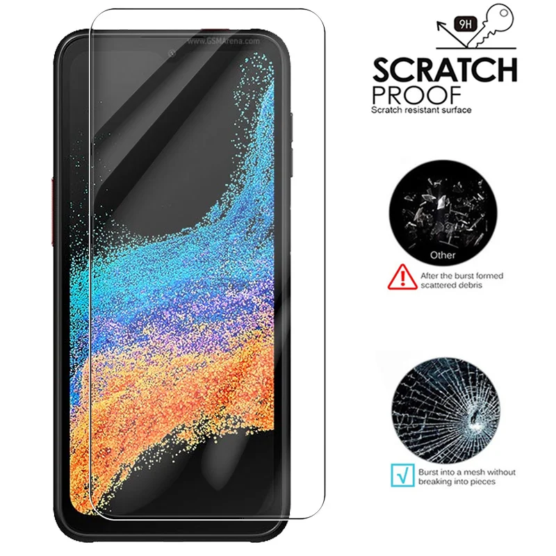 4Pcs Tempered Glass For Samsung Galaxy Xcover Pro 2 Pro2 Xcover6 Pro sumsung X cover 6 Pro 6Pro Case Protective Armor Film Cover