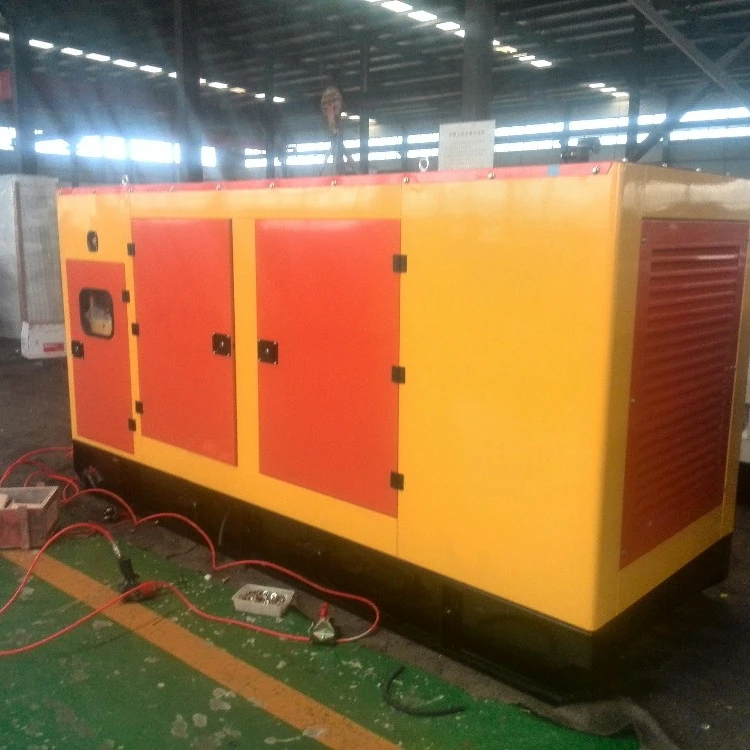 Yuchai 高品質 300KW ディーゼル発電機セット単相 60HZ サイレントで無料の電気エネルギー
