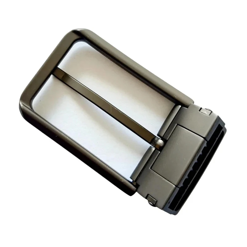 Klassische 35mm Metall-Gürtelschnalle mit Einzelstift, Ersatz-Gürtelschnallen für Herren, DIY-Taillengürtelschnalle, Langlebige Zinklegierung