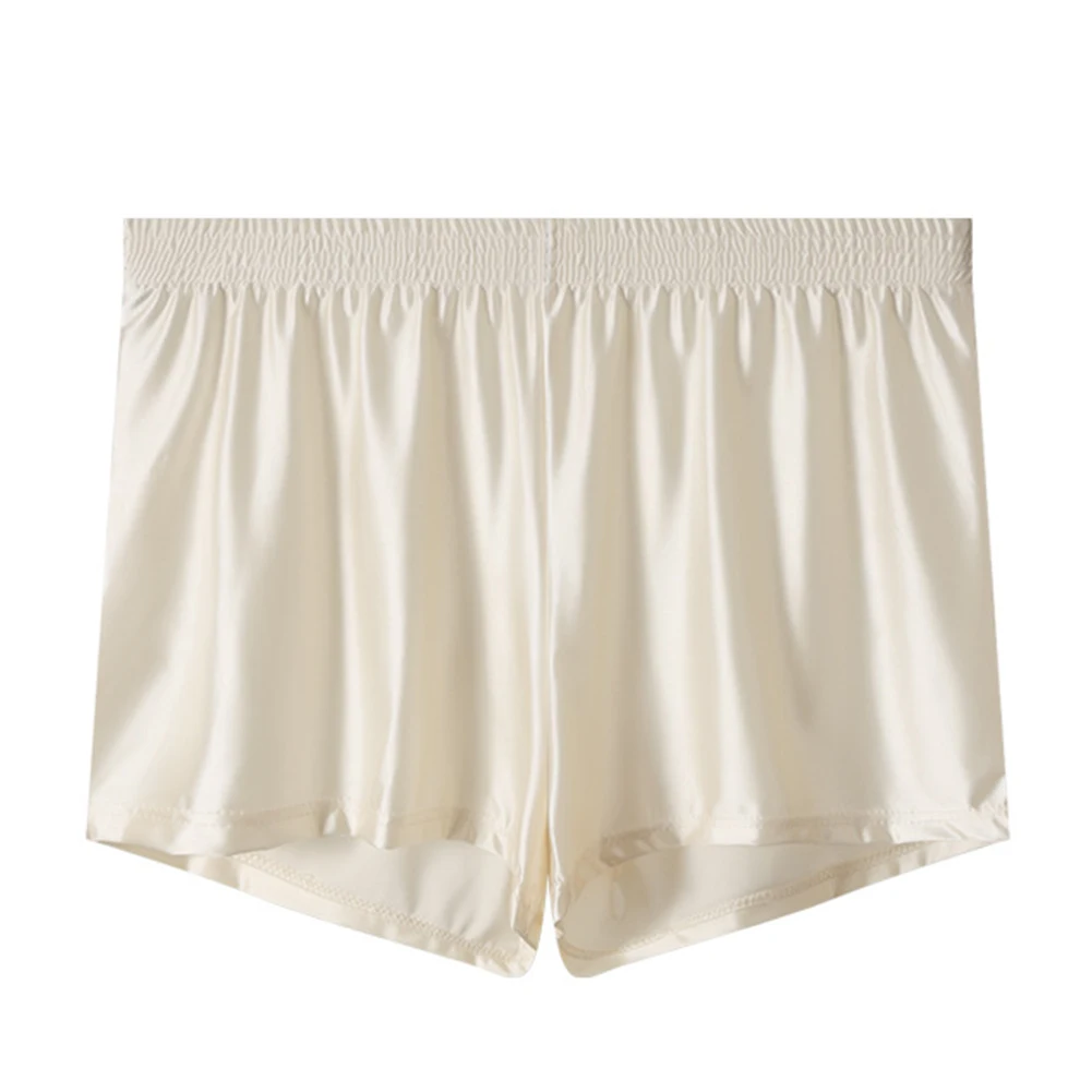 Men's Ice Silk Boxer Shorts Sleepwear