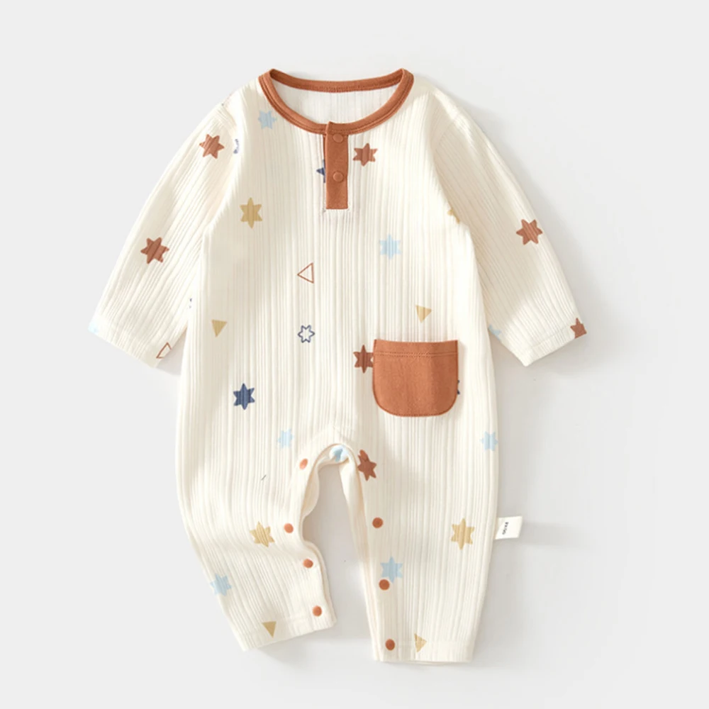 Baby Girl Valentines Romper Long Sleeve 100% Cotton Spring Autumn New Arrival Infant Clothing Unisex Baby Boy Jumpsuit