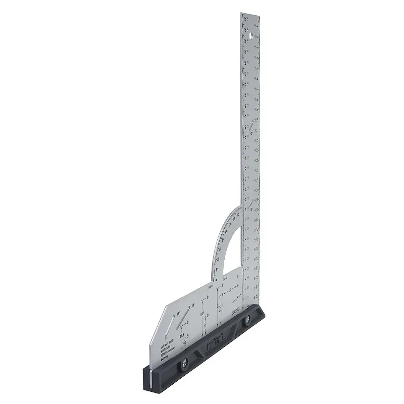 Woodworking multi-functional scribing ruler T-shaped ruler Universal angle