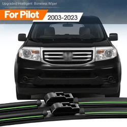 2pcs For Honda Pilot 2003-2023 Front Windshield Wiper Blades 2004 2007 2009 2012 2013 2016 2019 Windscreen Window Accessories