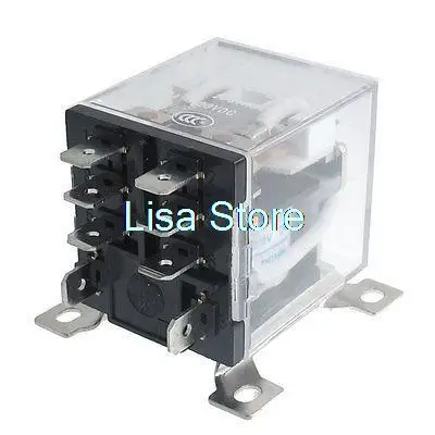 JQX-12F 2Z DC 12V 30A 8 Pin Electromagnetic Power Relay DPDT 2 NO 2 NC