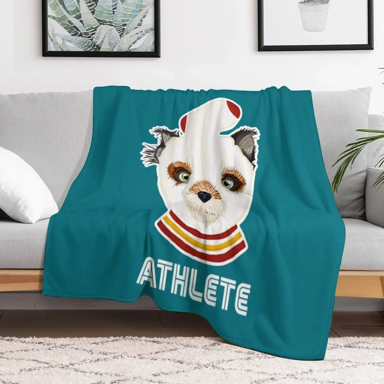 

Fantastic Mr Fox - Ash - Athlete Throw Blanket Shaggy Designers Furry Polar Blankets