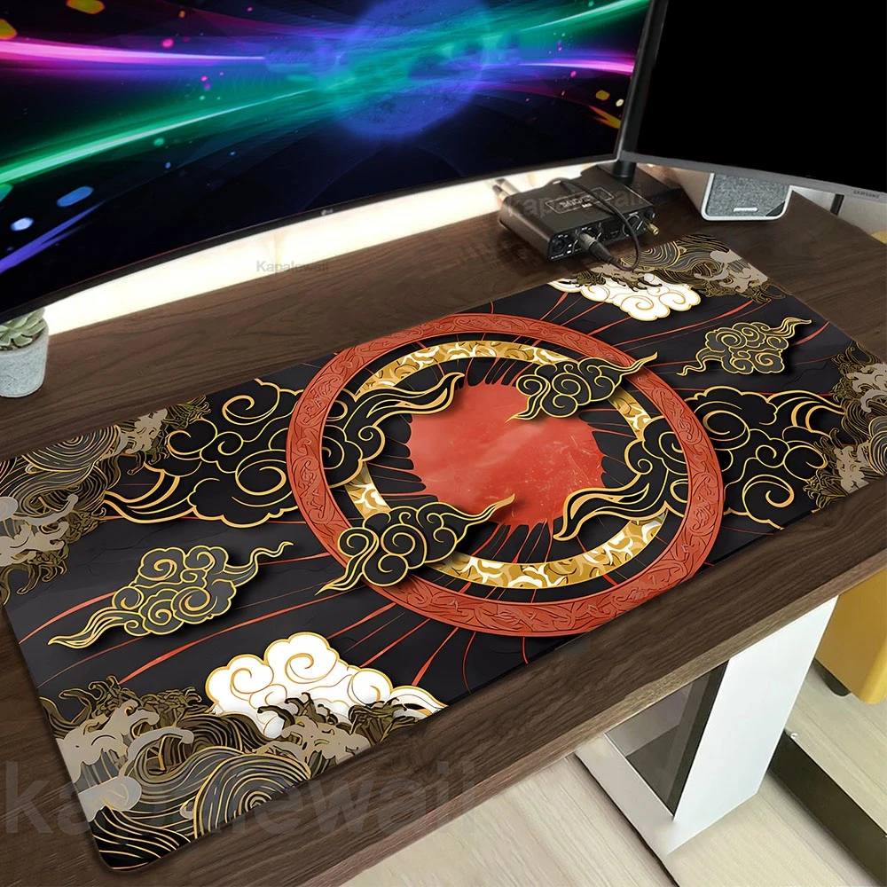 

Magic Star Moon Mouse Pad Gamer Mousemat Large Chinese Style Desk Mat Computer Mousepad XXL 90x40cm Keyboard Pads Big Mousepads