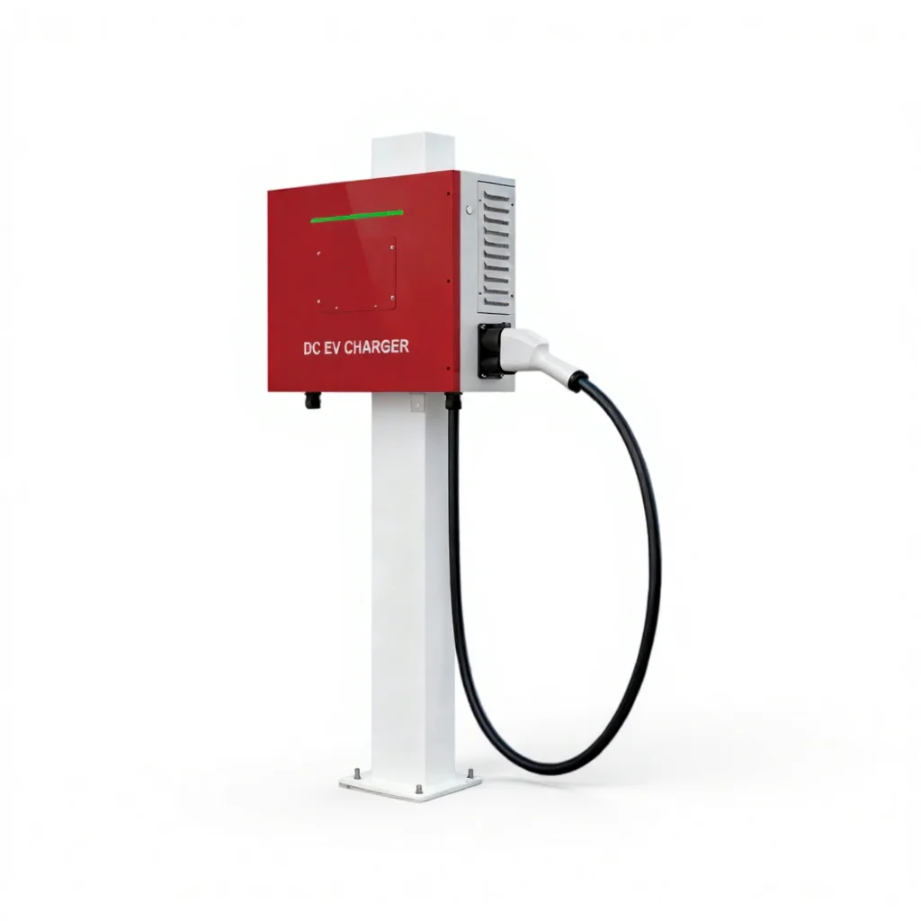 

Sixpence Wall-Mounted 20-40KW New Electric Car Charger 3 Phase DC EV Charging Pile OCPP CCS/CHAdeMO/GBT Interfaces High