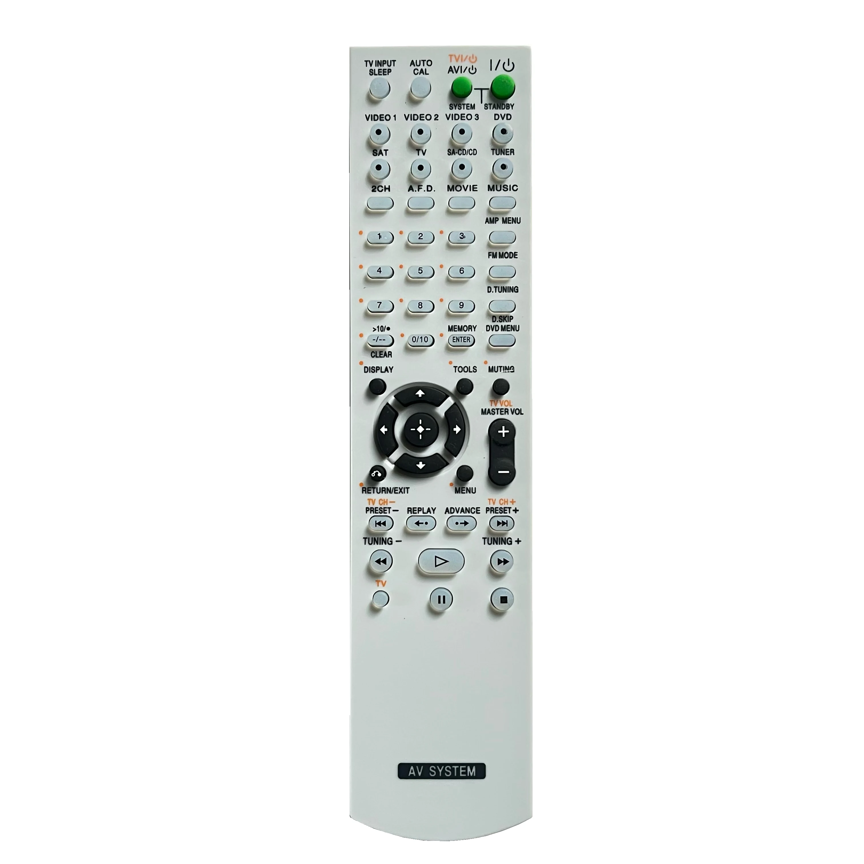 New Remote Control For Sony STR-K675 STR-DV10 STR-DE597 STR-DE997 STR-K650P Surround Sound AM FM Audio Video Receiver