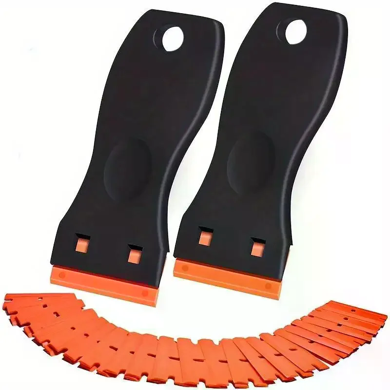 Kit de grattoirs pour imprimante 3D : outil métallique coudé pour l'élimination sans rayures des impressions tenaces en plastique