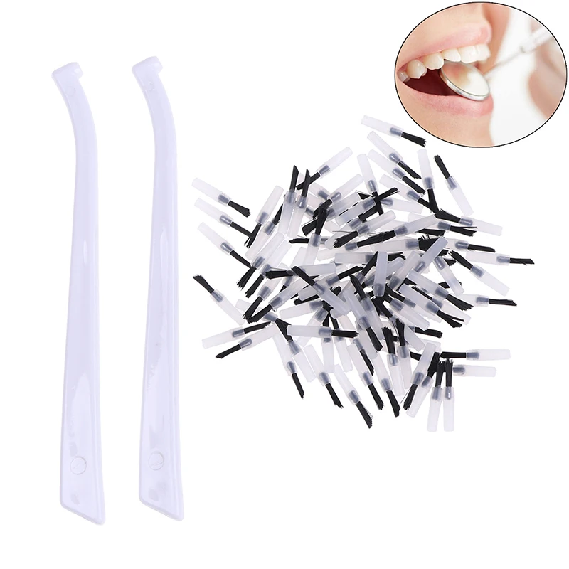 Dental Disposable Composite Brush Tips/Brush Handles For Dental Clinic Supplies