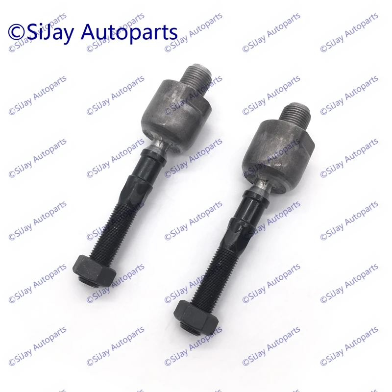 Set of 2 Front Axle Inner Tie Rod Ends Ball Joint For Honda Accord  ACURA TSX 2003-2008 EV80210 53010-SDA-A01