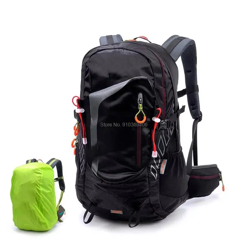 Backpack Mountaineering Ultralight 38L Hiking Camping Backpack Travel Backpack Mountaineering Bag Athlete Paperback Hiking