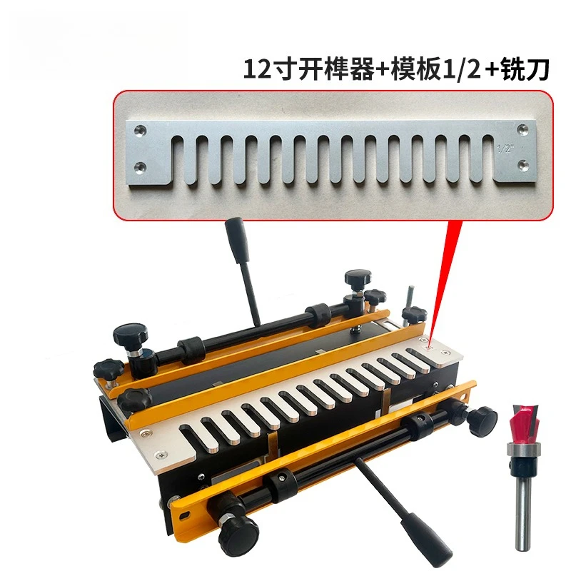 

Professional Woodworking Dovetail Template – Fits Standard Porter-Cable Style Routers, Includes ClampsGoods in stock