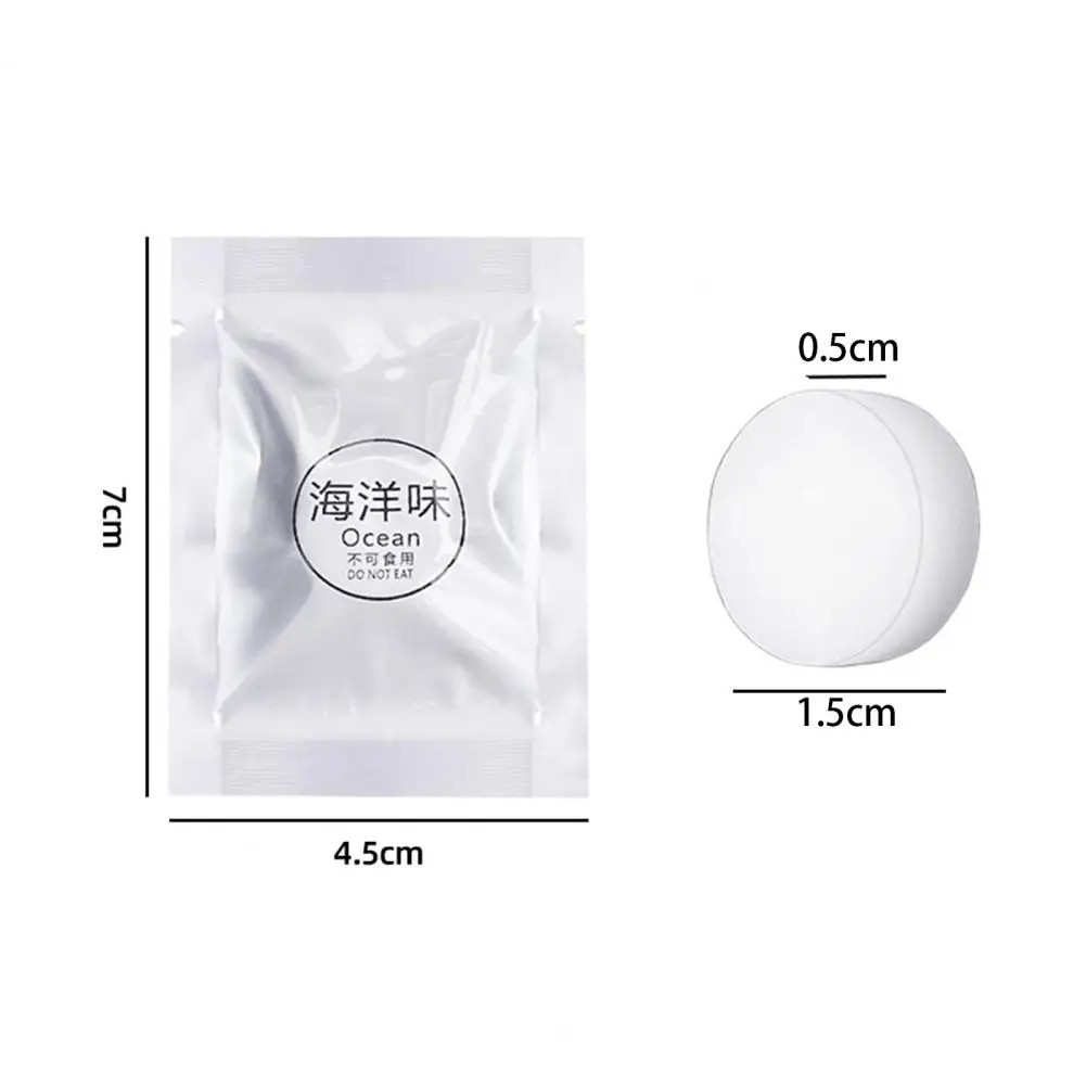 10Pcs Air Freshener Replacement Tablet Refill Solid Perfume Flavor for Car Air Vent Fragrances Diffuser Air Purifier Ashtray