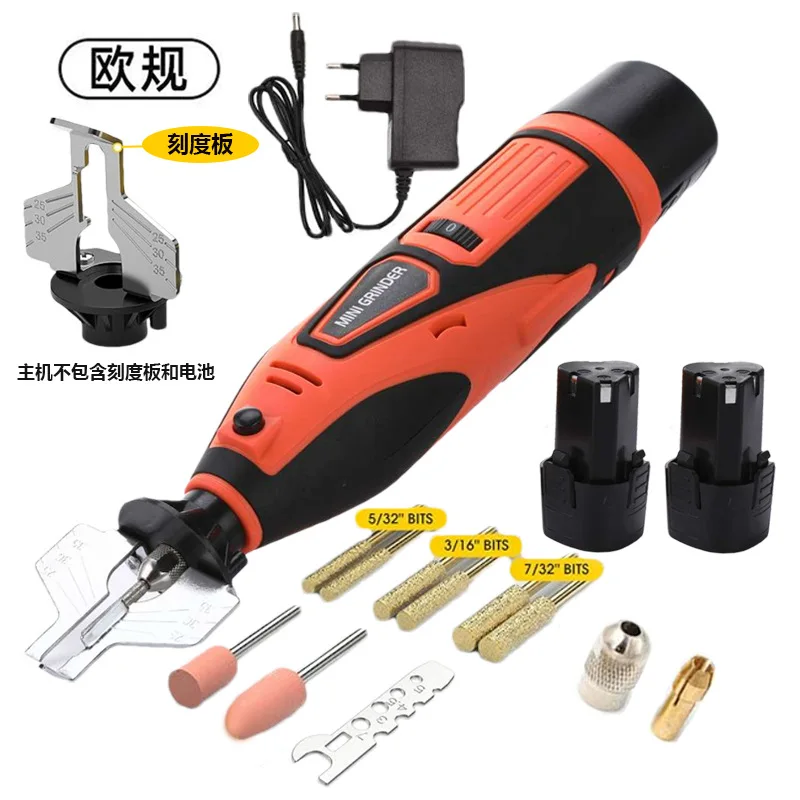 12V lithium battery direct grinder handheld electric grinding engraving pen rechargeable multi-function grinder polishing machin