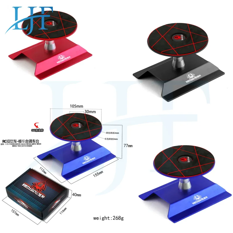 

1 шт., металлическая ремонтная станция, рабочая подставка для 1/10 1/8 радиоуправляемой гусеничной машины, Φ Axial SCX10 90046 Redcat Gen8