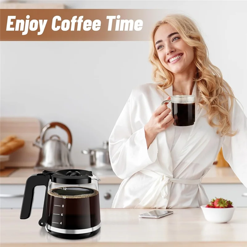 CHCH لقطع غيار ماكينة صنع القهوة السيد - إبريق قهوة 12 كوب لـ RF، PC SC، BVMC-RF300 BVMC-MSX23-NLY، BVMC-SC12BL1-2 #3