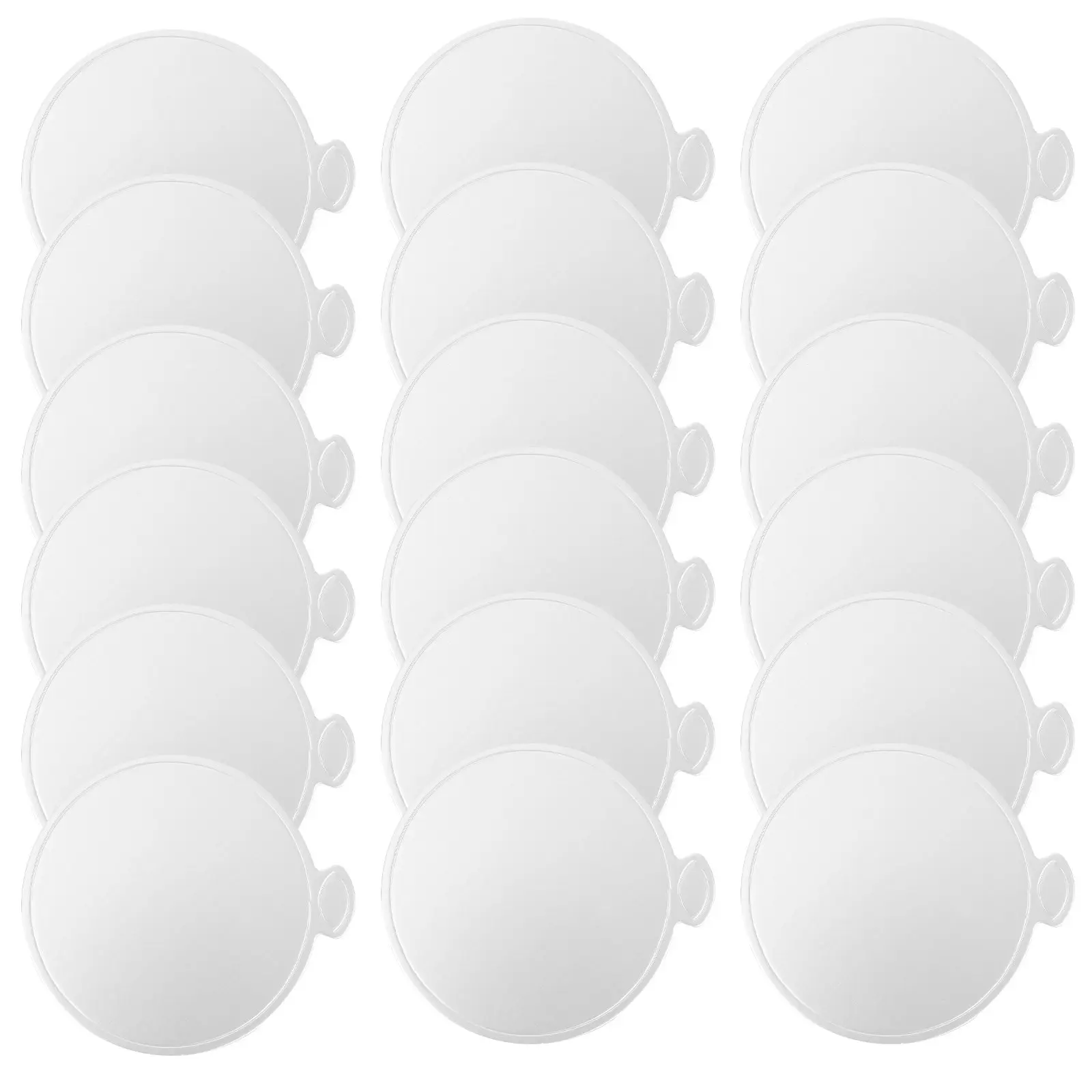 100Pcs Exquisite Cake Boards Silver Round Thickened Cardboard Cake Pads for Banquet Engagement Holiday Catering Baking