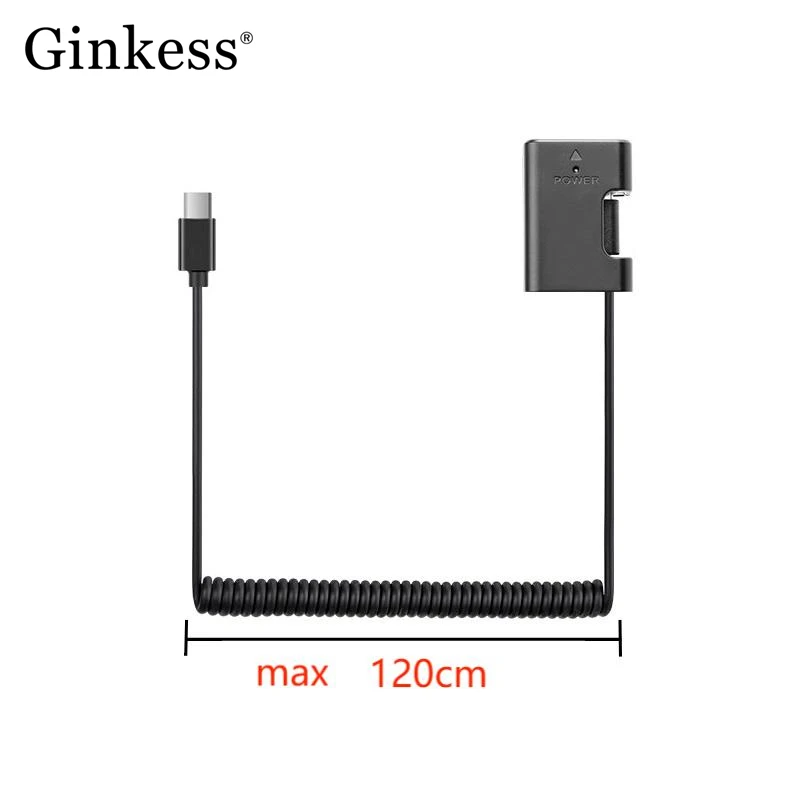 USB Type-C NP-FW50 Dummy Battery For Sony A6500 A6300 A6000 a7 a72 a7s a7r A6400 A6100 RX10 A33 A35 A37 Cameras