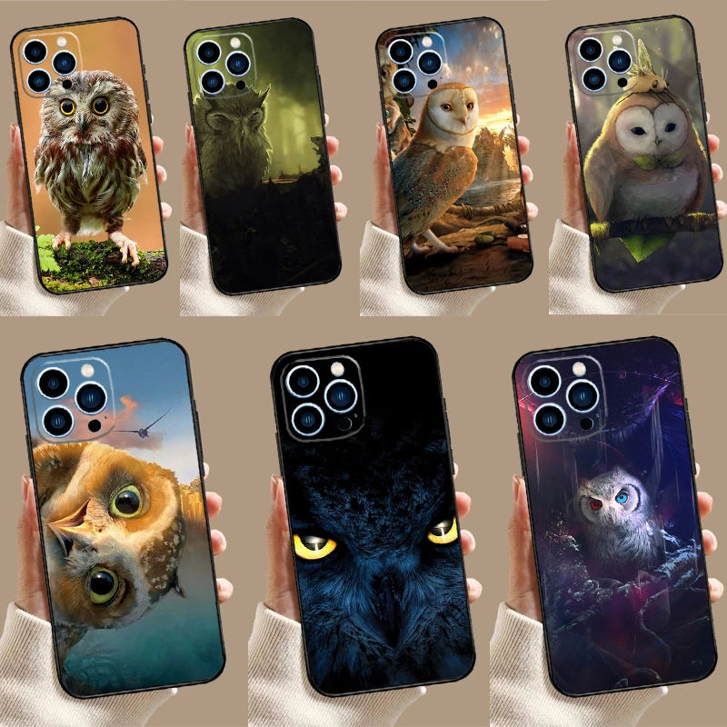 Animal Owl Case For Samsung Galaxy M15 M55 M35 M33 M21 M31 M16 M36 M56 M53 M13 M12 M32 M52 M14 M34 M54