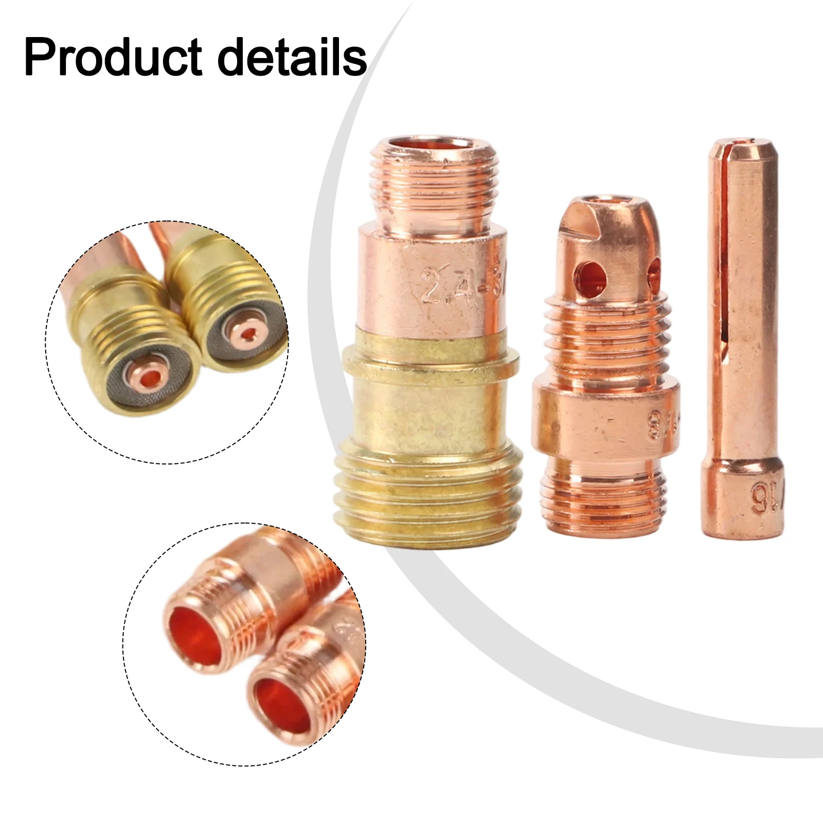 

High Quality Industrial Welding Torch Accessories TIG Accessories Consumables For Synopsis WP-17/18/26 Glass Set