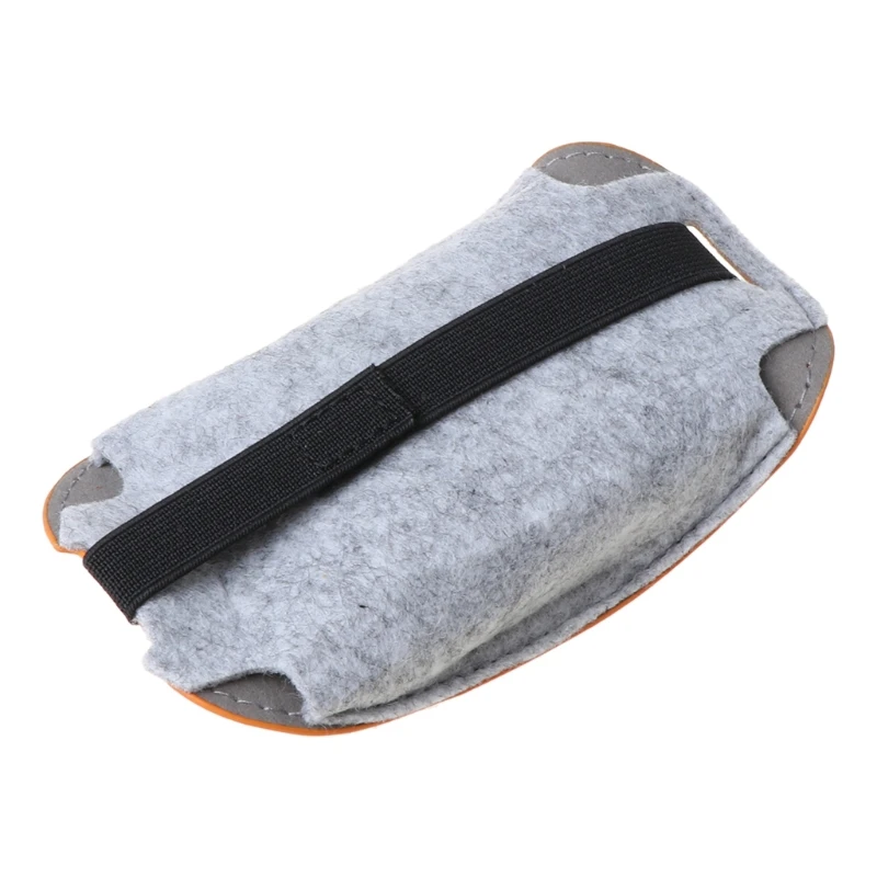 SZYA PU Leather Felt Mouse for Case Dust Cover Mice Storage Bag for Magic Mouse