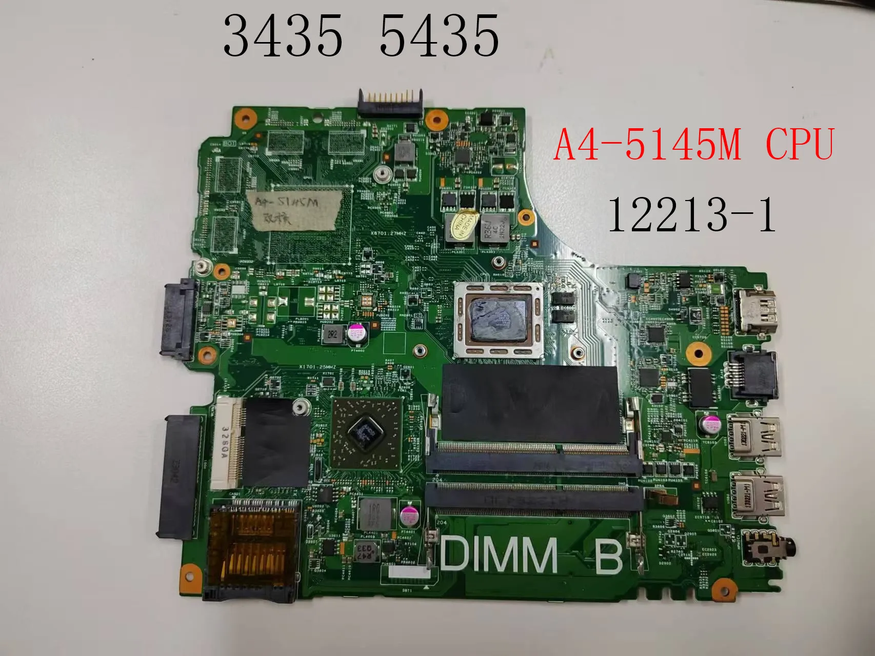 

For Dell Inspiron 5435 laptop motherboard with A4-5145M CPU 12213-1 DNE40 CN-01MDPD mainboard Full Test