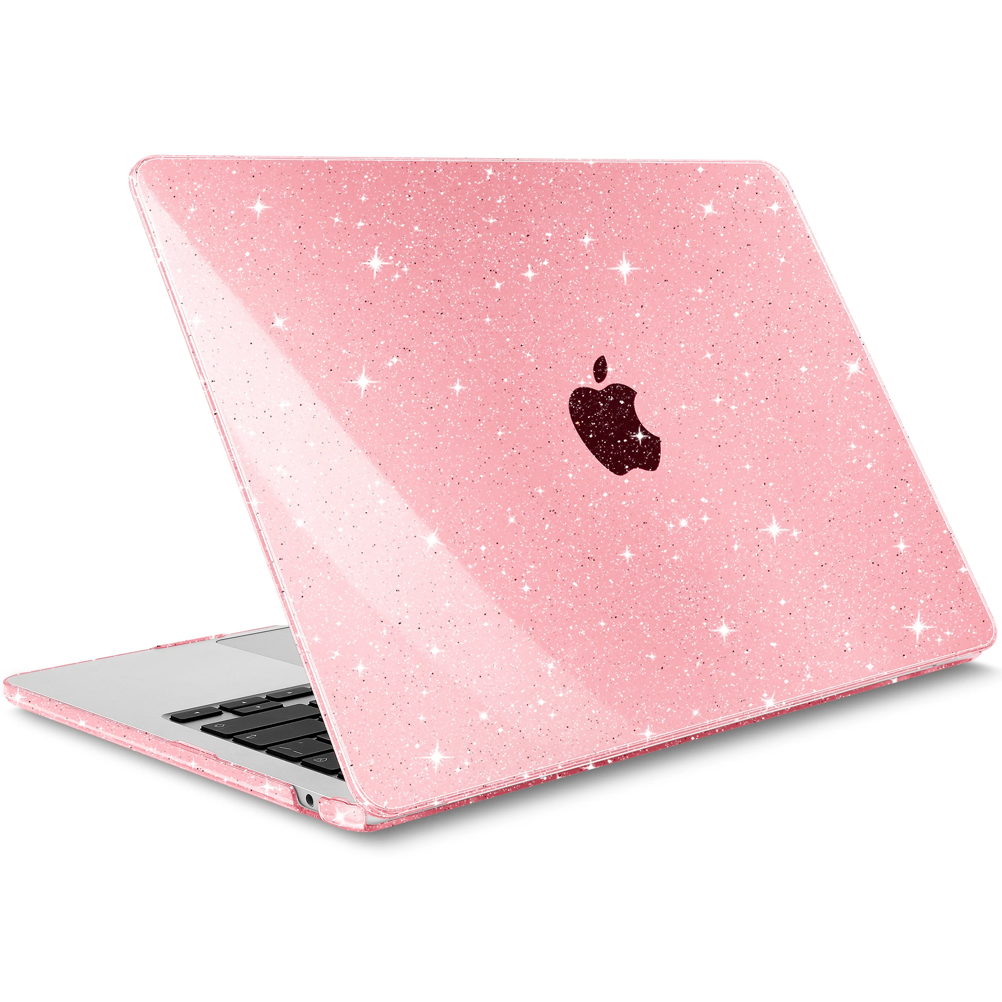 Capa de cristal brilhante para macbook 2024 m4 m3 air 13 15 a2681 a3113 a3114 a2941 m2 pro14 16 a2337 m1 2020 a2338 13.3 polegadas capa dura