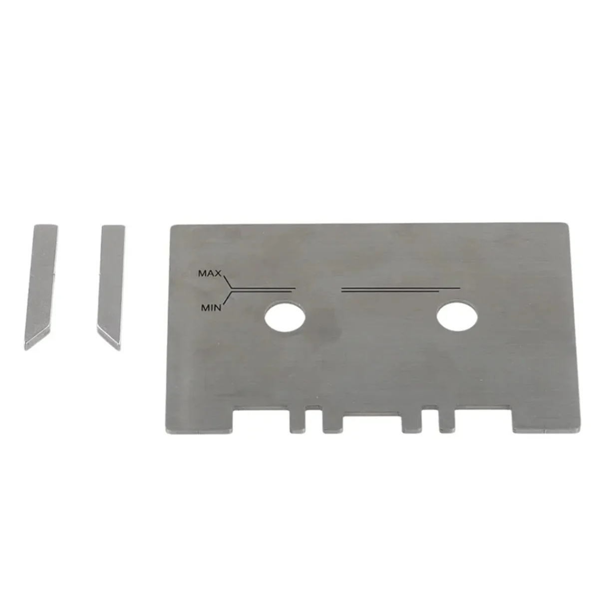 A34R Cassette Cauge Set Mechanical Alignment High Accuracy Guide Gauge Kit with 2pcs Check Bar Aluminum Alloy Easy to Install