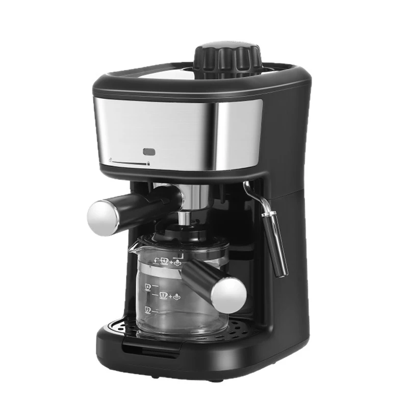 For Semi-Automatic Espresso Machine with Milk Frother, Mini High Pressure Coffee Maker for Home Commercial Americano Latte