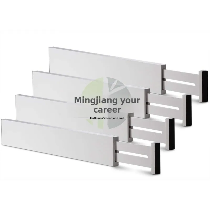 Bamboo Drawer Divider White X Cm Embedded Kitchen Bedroom Organizer Panel Sundries Household Storage