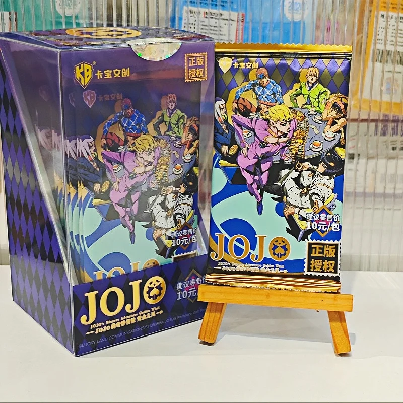

Genuine Japanese Anime Jojo Cards Bizarre Adventure Kujo Jotaro Kakyoin Noriaki Ur Characters Collection Cards Children Gifts