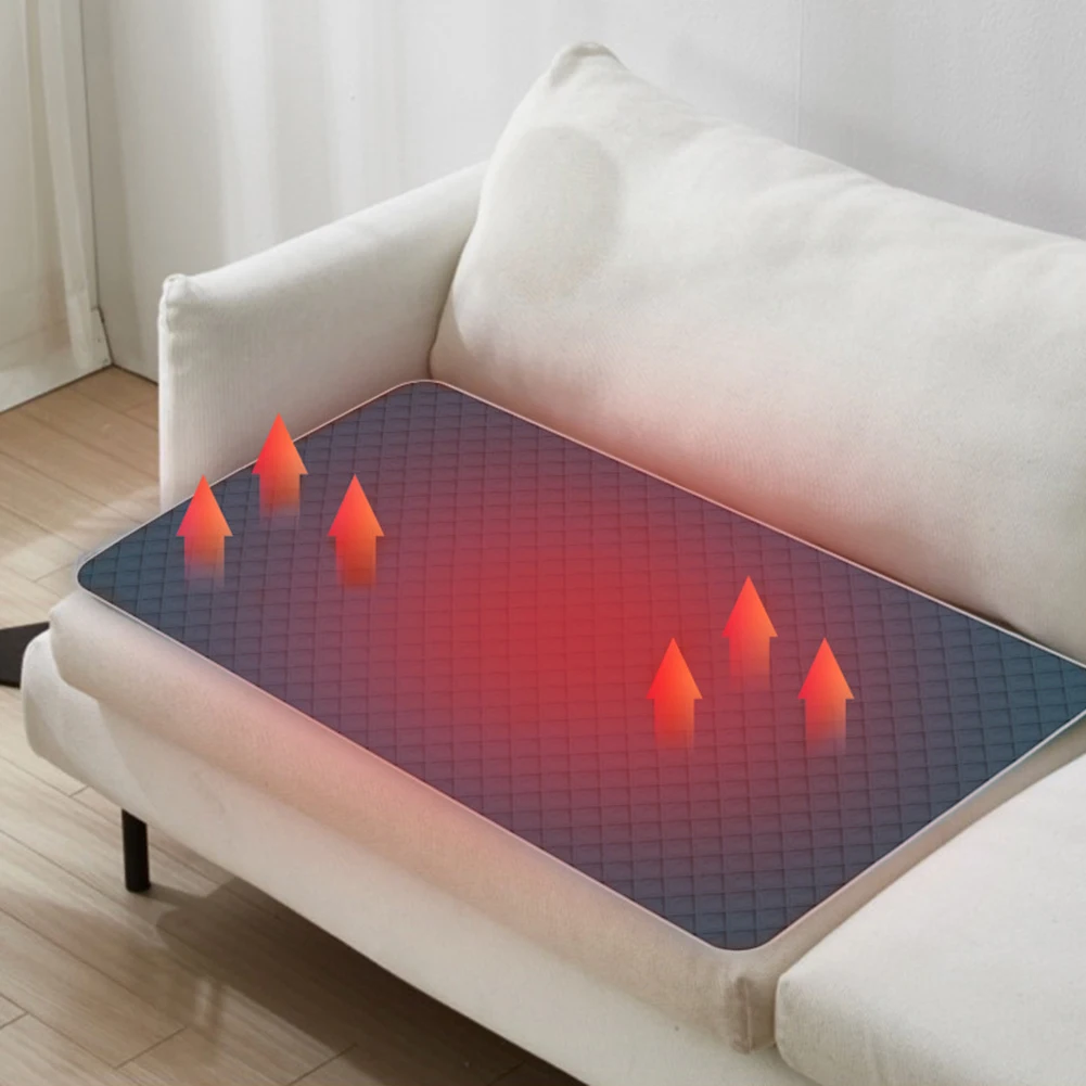 4-Zone Heated Camping Chair Mat – USB Electric Blanket 5