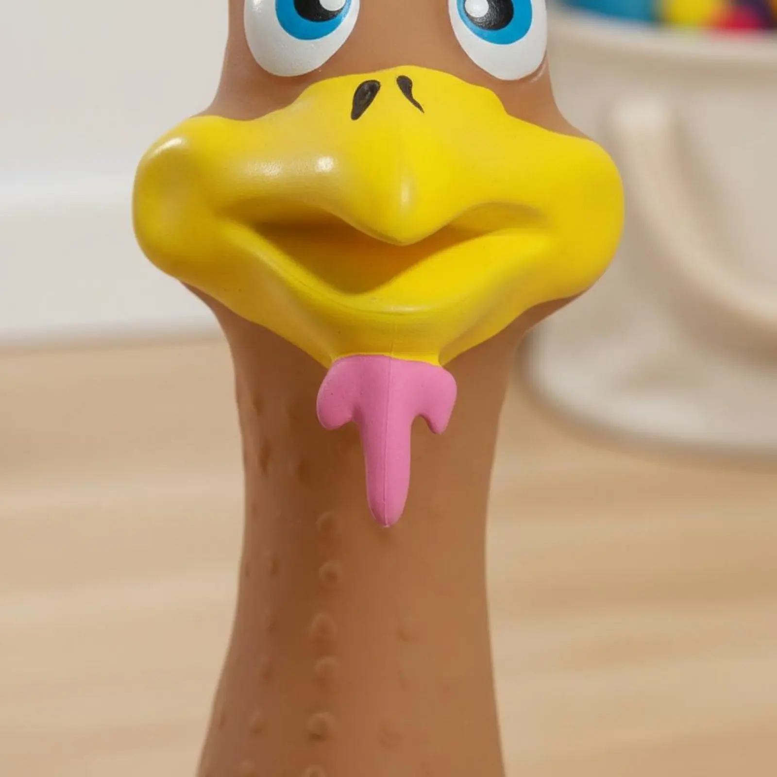

Latex Squeaky Dog Toy Bite-resistantResistant Latex Dog Toy Creature Plaything Cartoon Design for at Home