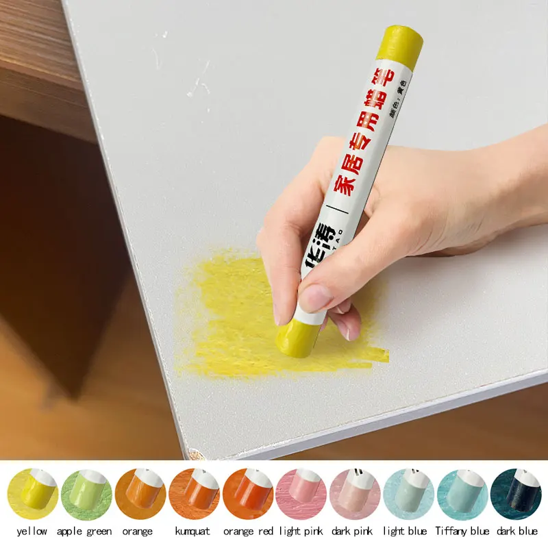 

Furniture scratch surface repair filler wax stick crayon for wood floors and furniture