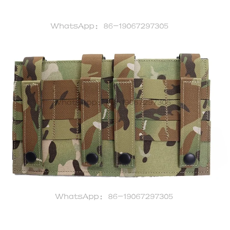 

Velcro Armband Adapter Paste Plate Vest Expansion Plate 15X25cm Chest Hanger (MC Camouflage)