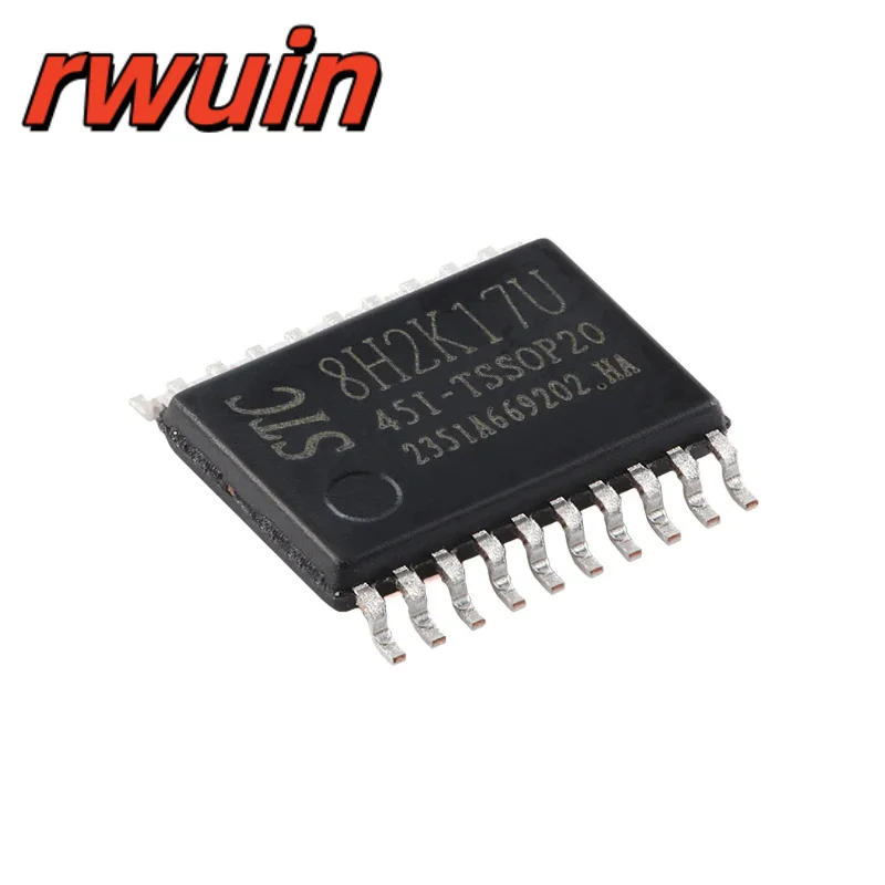 5Pcs STC8H1K08T -33I STC8H2K08U-45I SOP16 SOP20 TSSOP20 High Speed 8051 Core 1T Microprocessor Microcontroller Chip