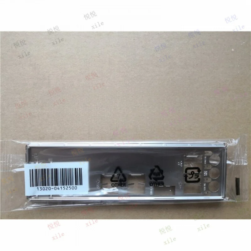 LL  Original For Asus EX-B360M-V3 Shield IO I/O Rear Baffle Backplate Motherboard