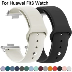 Sport Watchband for Huawei Watch Fit 3 2 Strap Silicone Bracelet Wristband for Huawei Watch Fit3 2 Smartwatch Correa Band Strap