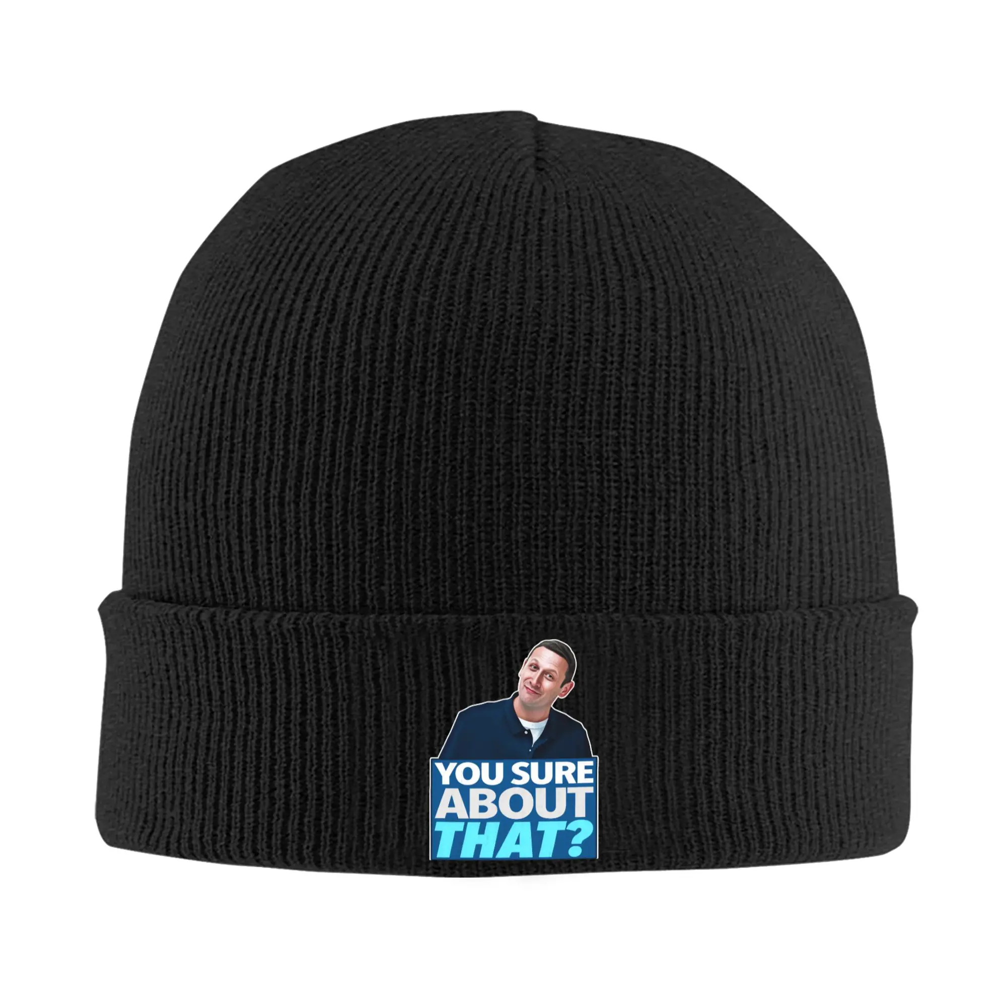 You sure about that 90's bootleg design Beanie Hats  Bonnet Hats Men Women Trendy Hippie Knit Hat Autumn Winter Head Wrap Caps