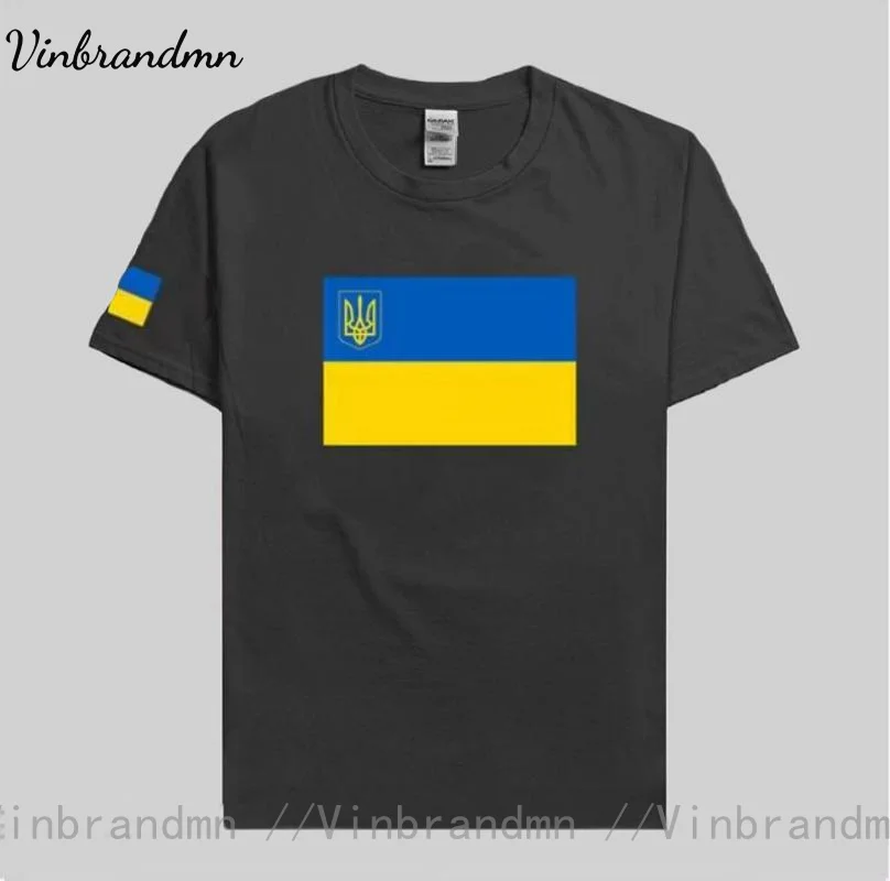 Ukraine Ukrainian men t shirt fashion jersey nation team 100% cotton t-shirt clothing tees country sporting UKR Ukrayina tshirts