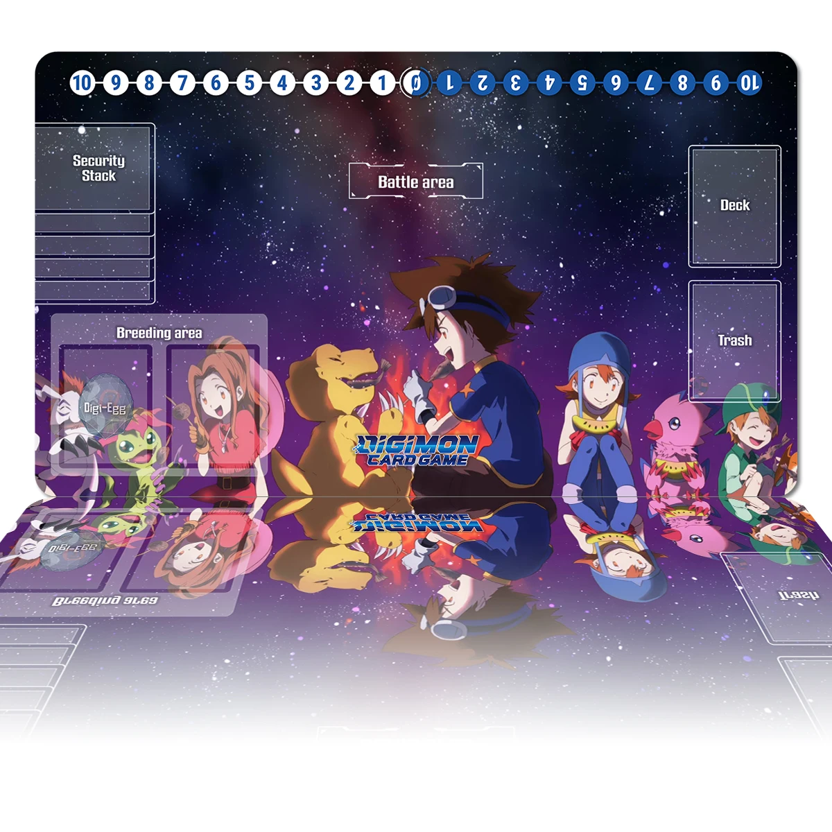 Digimon Playmat Tamers DTCG CCG Board Game Trading Card Game Mat Anime Mouse Pad Duel Desk Mat Gaming Accessories Zone Free Bag