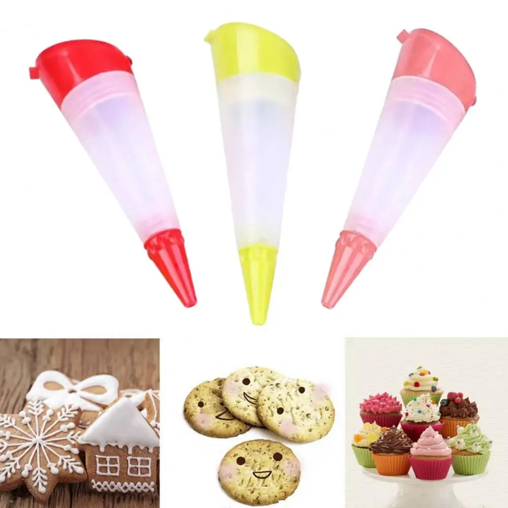 Edible Ink Pen for Pastries Cake Decorating Pen Set with 3 Heads for Cupcakes Pastries Easy to Use Diy Cake for Writing