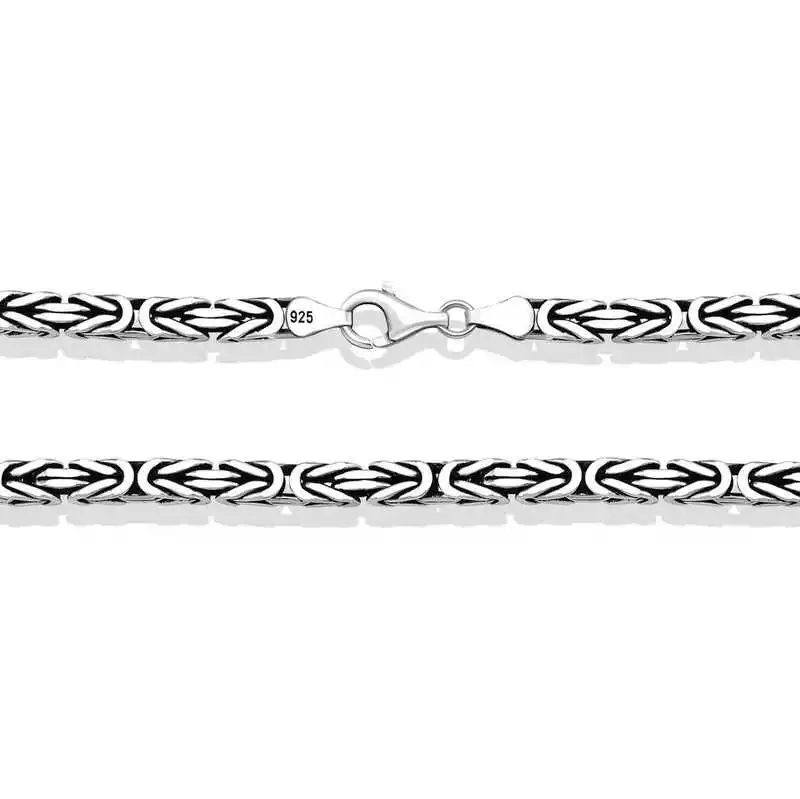 Silver King Chain-8mm Square