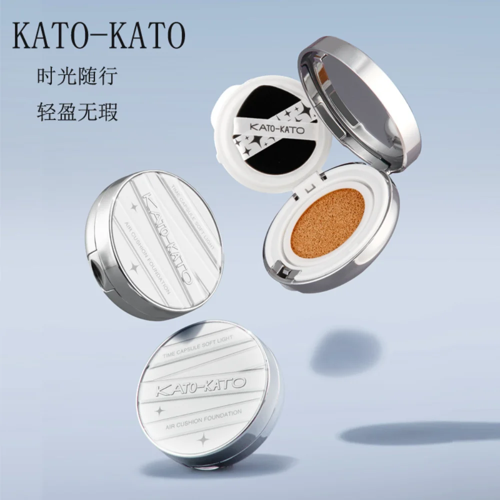 

KATO Air Cushion Foundation Concealer Moisturizing Long-lasting Waterproof Brighten Skin Care Foundation Korea Makeup Cosmetics